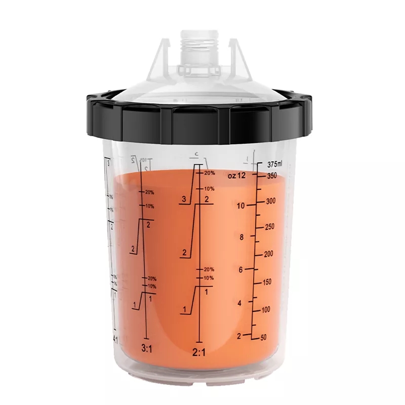 Hvad er de specifikke anvendelser af 400 ml engangs malingskopsystem 1.0 i industriel fremstilling?