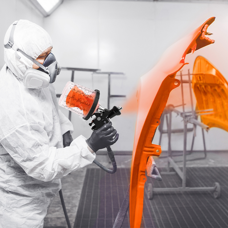 Fyld den, lås den, sprøjt den - - Det er færdigt!