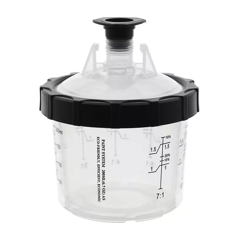 Hvordan forvandler 200ML engangsmalingskopsystemet 1.0 effektiviteten af ​​sprøjtemaling til biler og industrier?